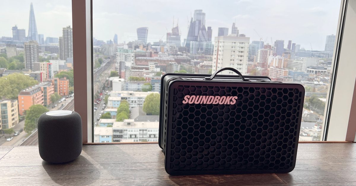 Soundboks Go is a Bluetooth speaker big on size, battery, bass