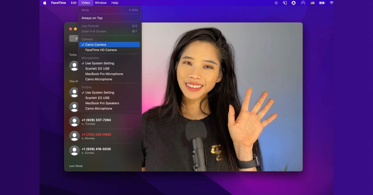Camo app: use iPhone as Mac webcam with FaceTime, Safari