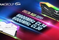TeamGroup Announces T-Force Delta RGB DDR5-6600 CL34 and DDR5-6000 CL30 Memory