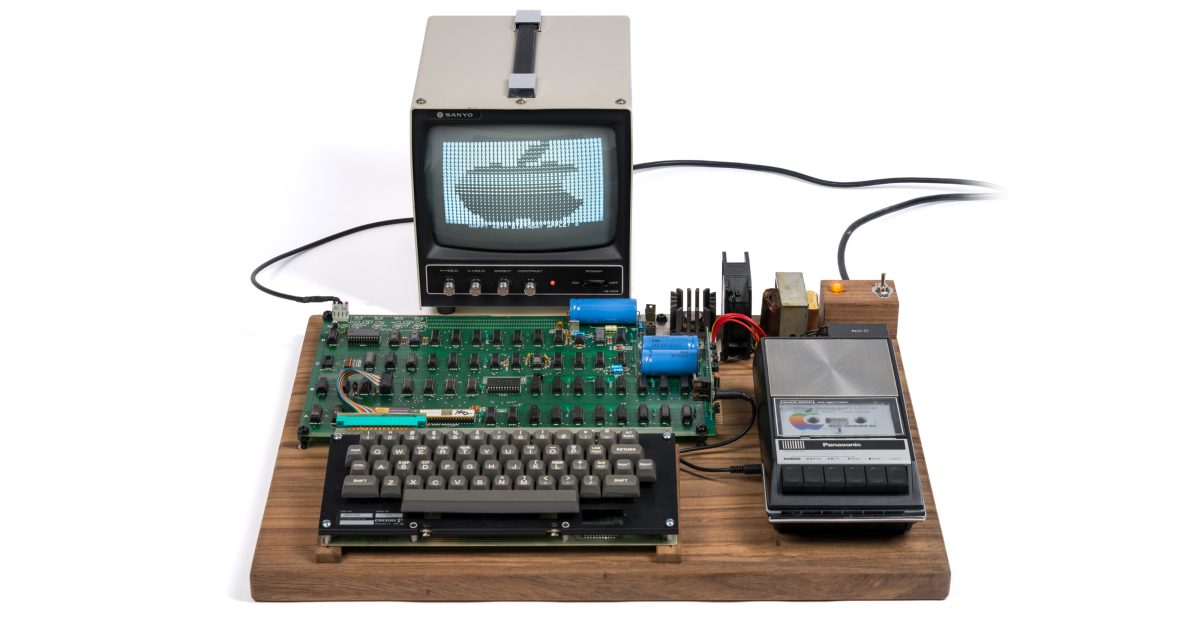 Rare Apple-1 going up for auction next week