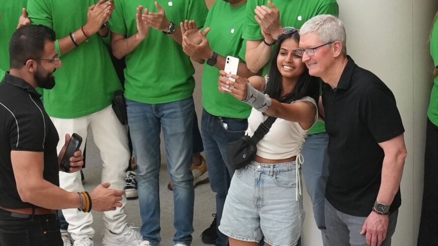 India minister says Apple will at least double local investment in the next three years