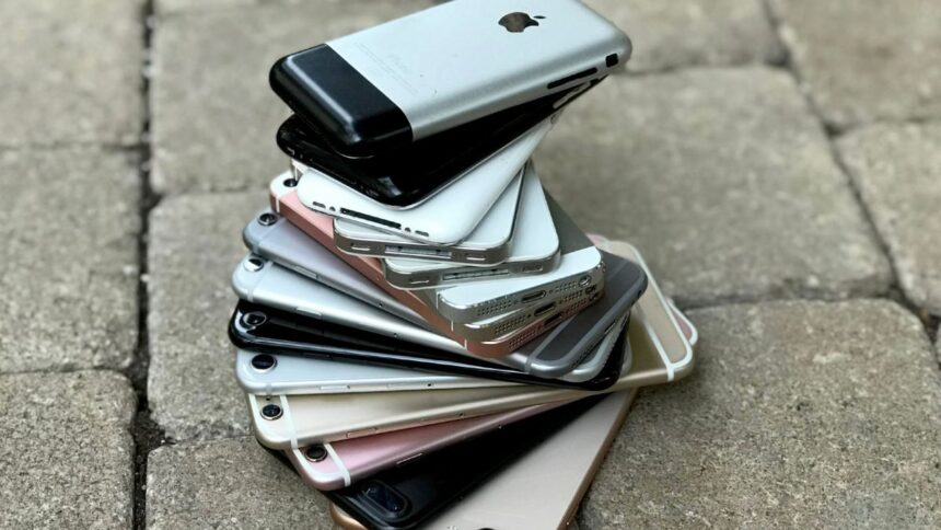 iPhone stack