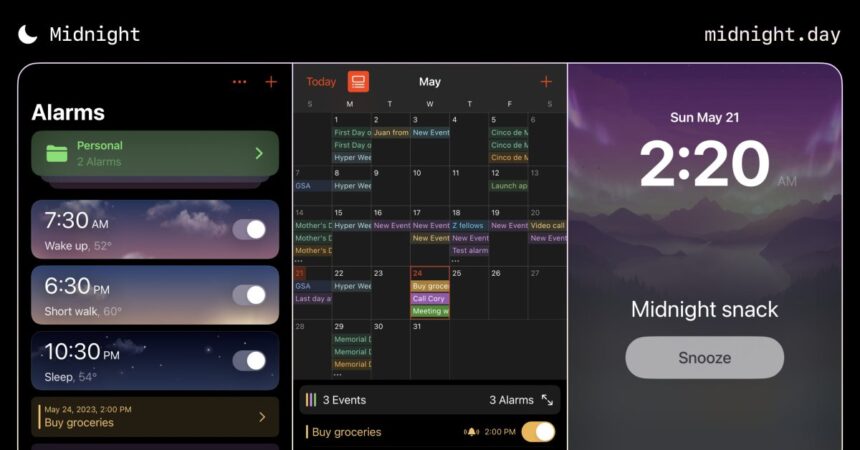Hands-on: 'Midnight Alarm' packs powerful features that Apple's Clock app is missing [Giveaway]